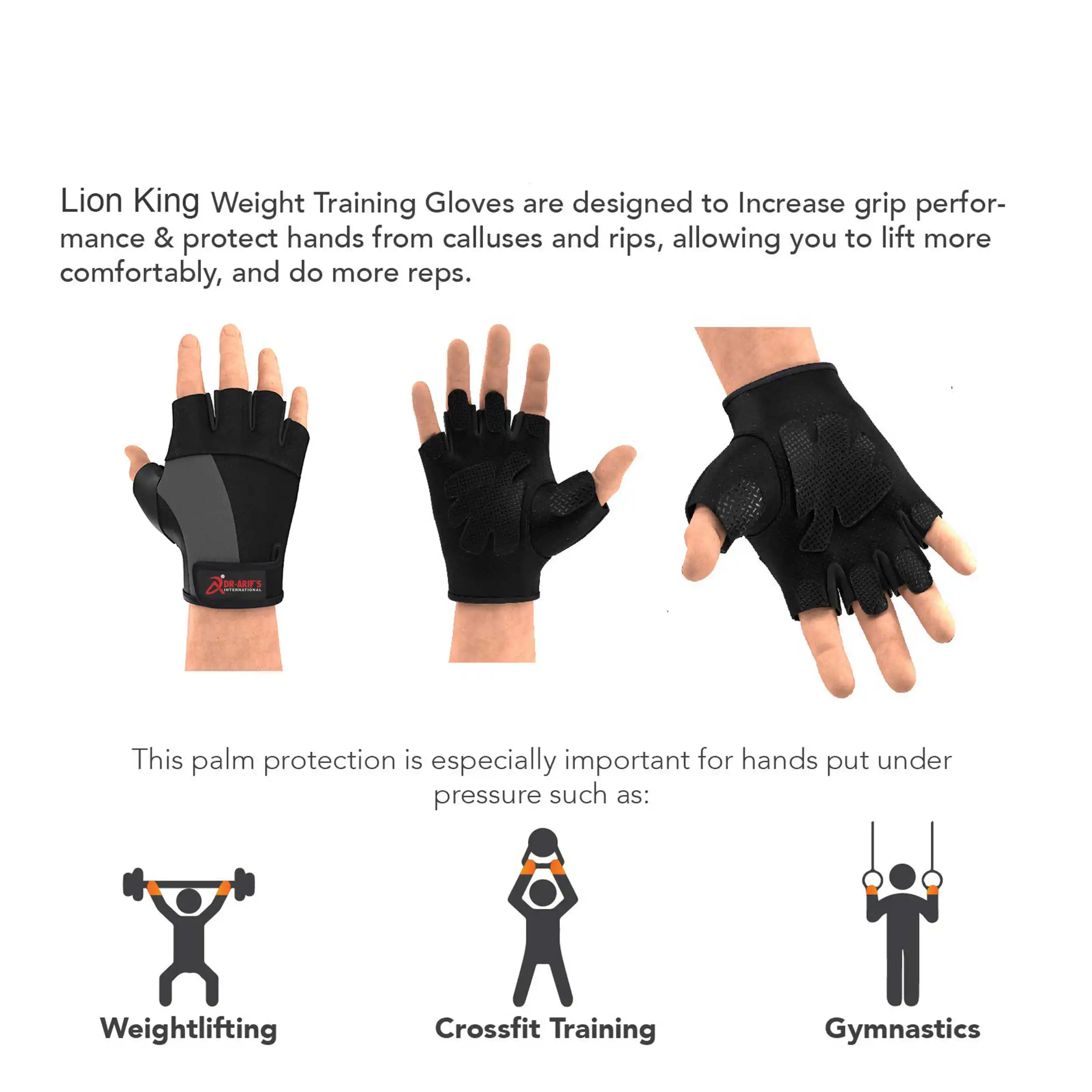  Перчатки для фитнеса тренажерного зала тяжелой атлетики