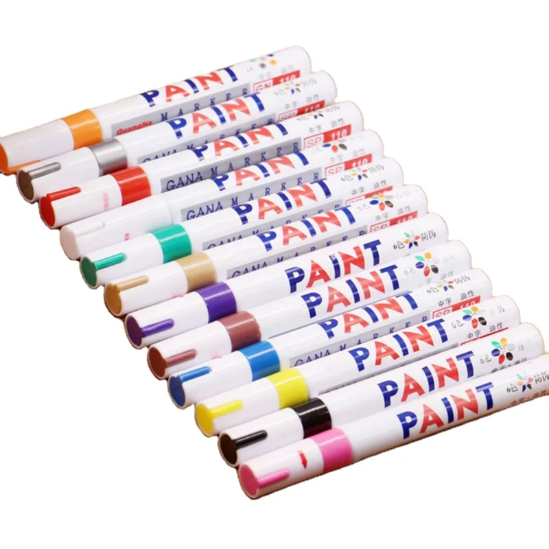 Настенный маркер для ремонта плитки, белый маркер без запаха, нетоксичный для плитки, пола и шин, подходящий маркер для покраски автомобиля