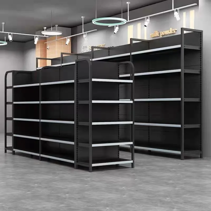 Custom supermarket racks display shelving luxury Supermarket Shelf used shelves for retail store