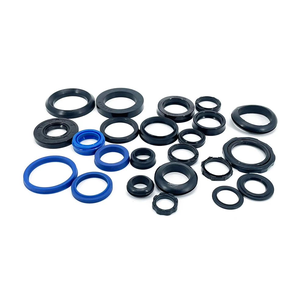 customized shore size hydraulic rubber gasket container solid epdm rubber gasket