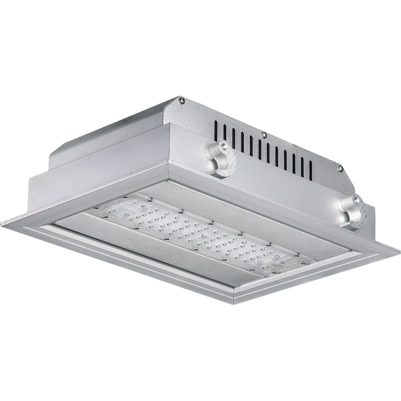 ZGSM Energy saving surface mount led petrol station light 80w 120w 150w 200w 240w led gas station petrol led canopy light