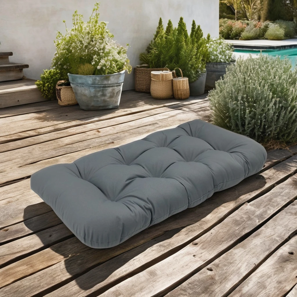 Disassemblable and Washable Outdoor Rattan Chair with Hanging Basket Cushion Swing Cushion