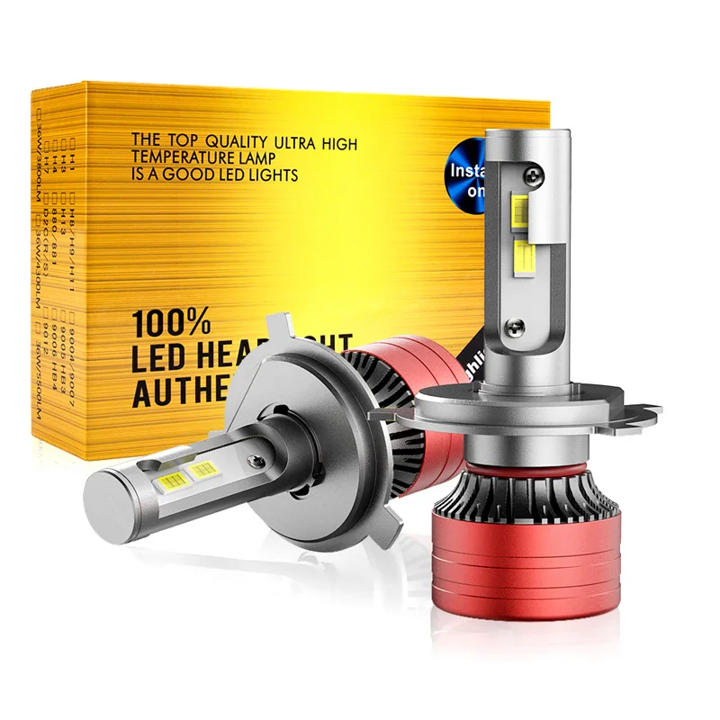 New Model Csp Car LED Headlight Auto Lighting System H1 H4 H7 9005 50W 10000lm Car LED Headlights H4