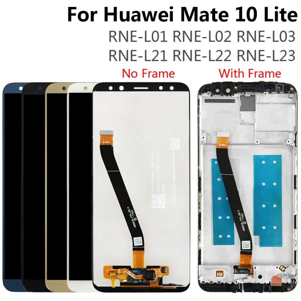 Ready In Stock Screen Lcd For Huawei Mate 10 Lite / Nova 2I Rne-L21 / Honor 9I With Touch Screen Digitizer Assembly Spare Parts