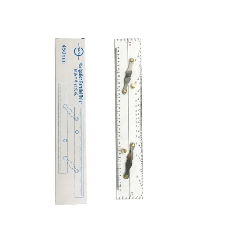 Factory Price 450 / 600mm Length Marine Measuring Parallel Ruler With Impa Standard