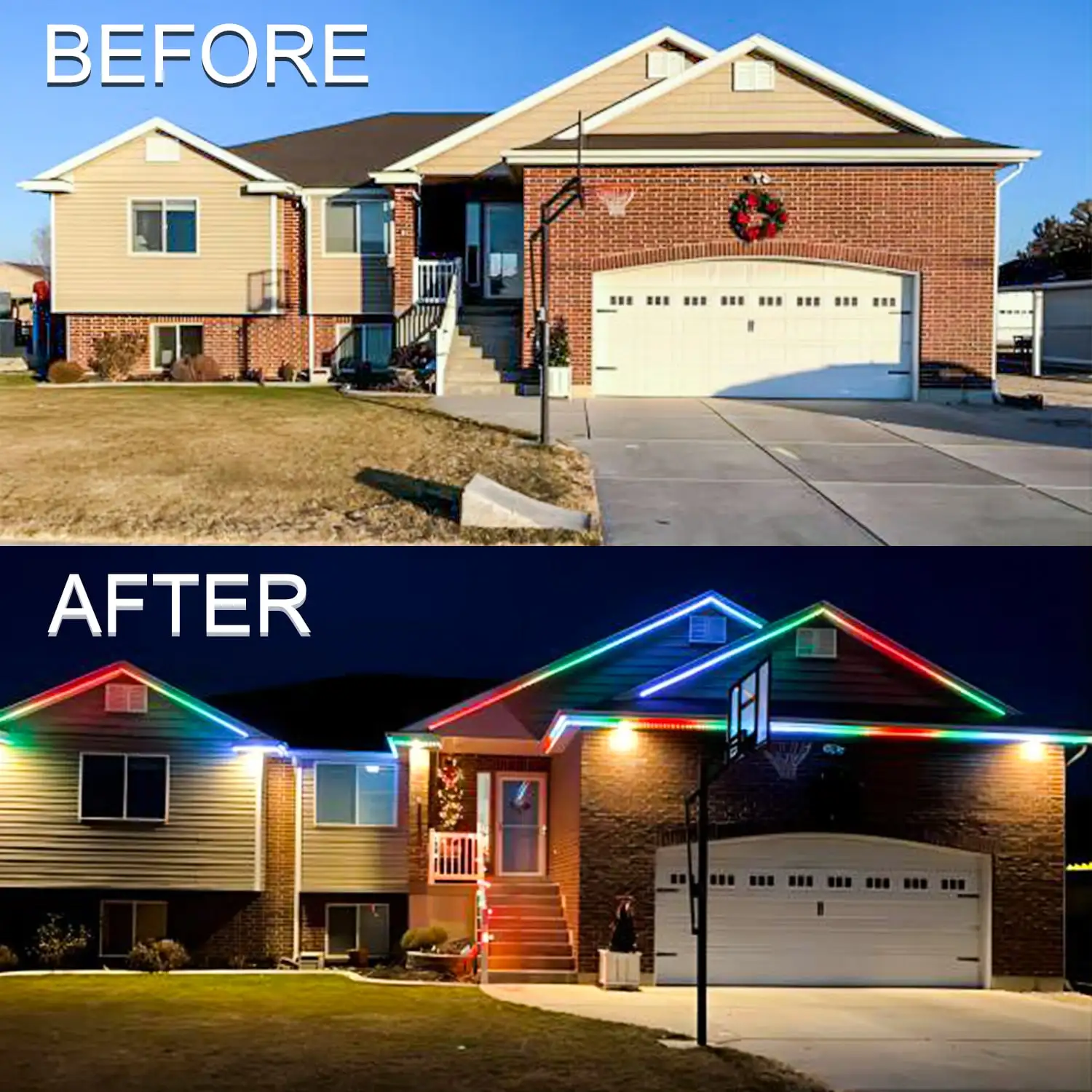 gouly wholesale outdoor led full color pixel string light 12mm dc12v ip68 pixel led module lighting string