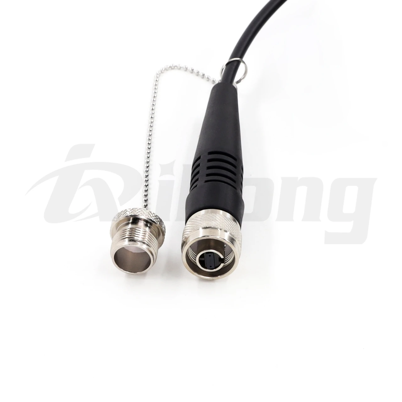 Outdoor Waterproof IDC MPO To IDC MPO Female Plug Connector 12core CPRI Fiber Optic Patch Cord