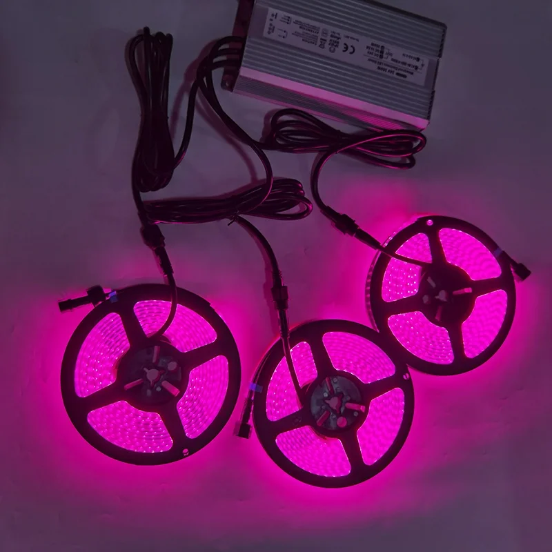 waterproof dc24v 2835 24w 620nm 730nm 850nm 810nm ir 940nm infrared grow led strip