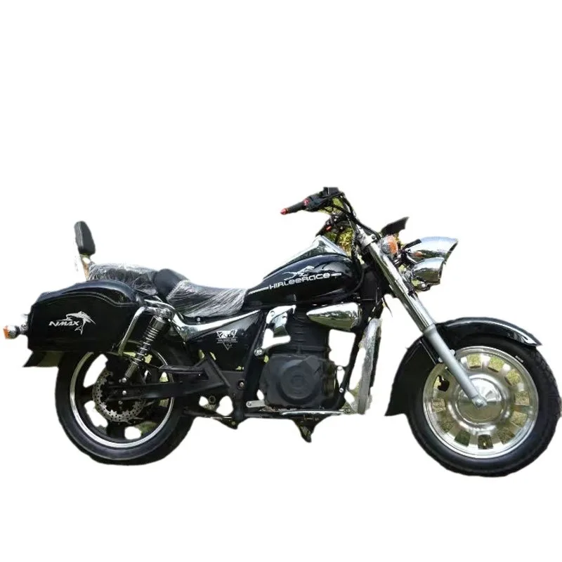 A fully powered electric motorcycle that can travel quickly