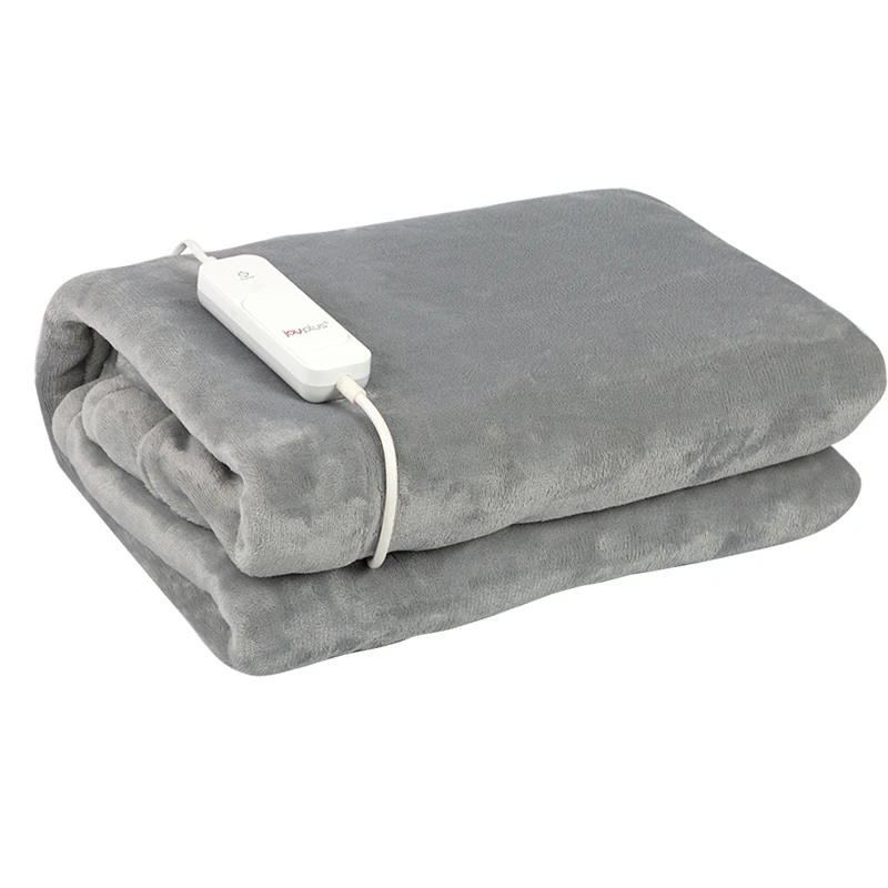 Customize Electric Blanket Heater CE Approval 3 Temperature Settings 180*130cm Electric Heated Blankets