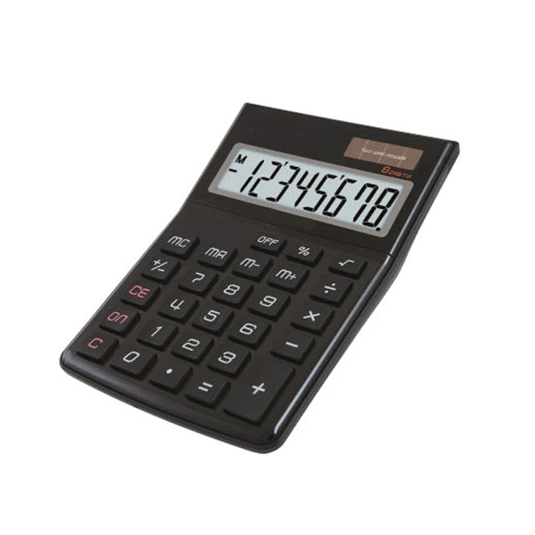 Pocket Calculator Home Kids Basic Office Desktop Dual Powered Handheld School Small 8 Digits Display Mini Pocket Calculator