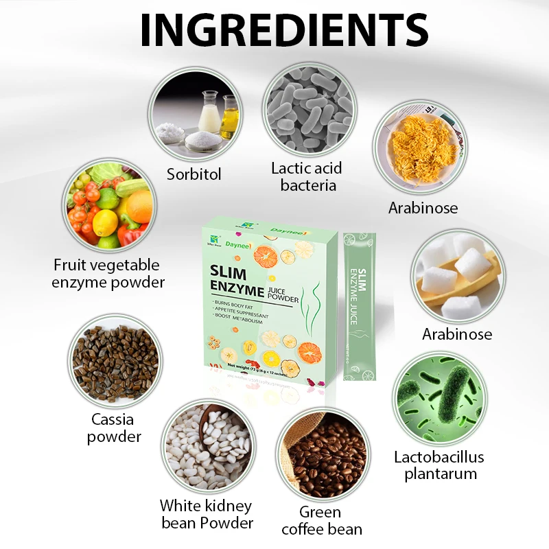 Enzyme Juice Weight loss Fruit Juice Powder for colon cleanse detox  best meal plan diet intermittent fasting programs