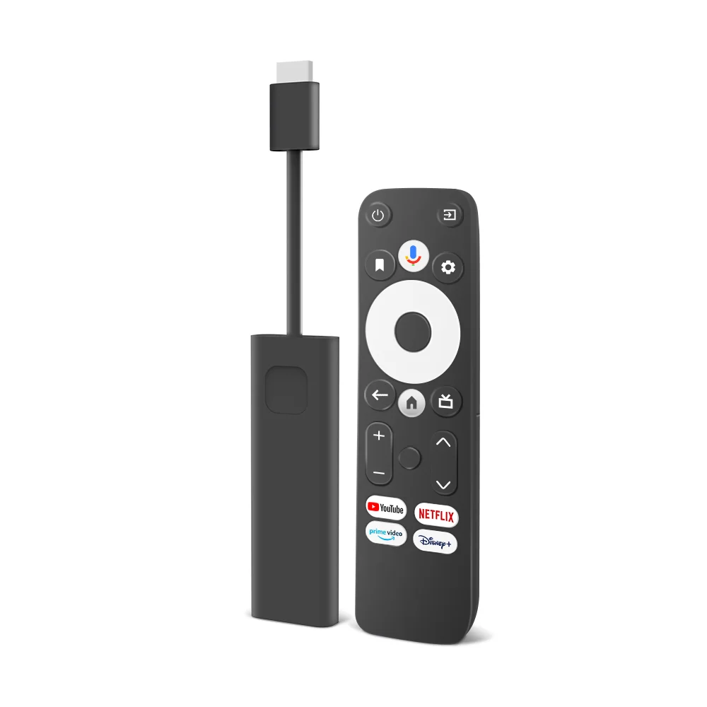 google certified 4k TV stick streaming TV box Amlogic s905Y4 2GB/16GB dual wifi 2.4G/5G