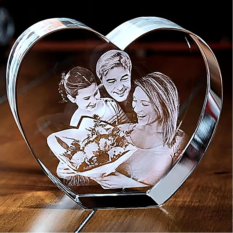 High-Speed 3d Laser Engraving machine high precision for Crystal/Glass/Acrylic  Personalization gifts