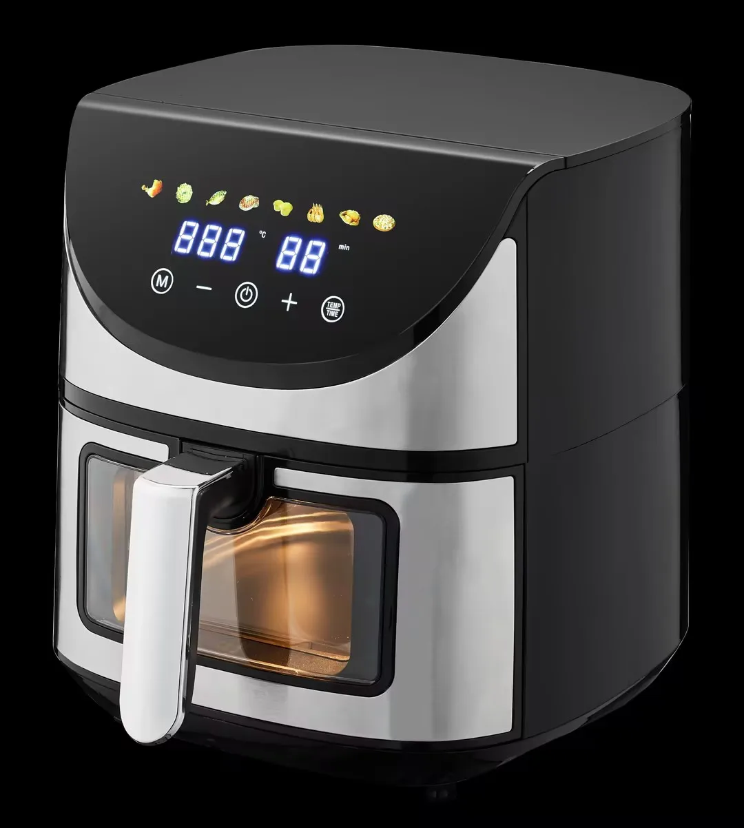 Electric Family 5.5L lcd display small kitchen appliances micro wave oven major appliances smart cooker liners air fryer parts