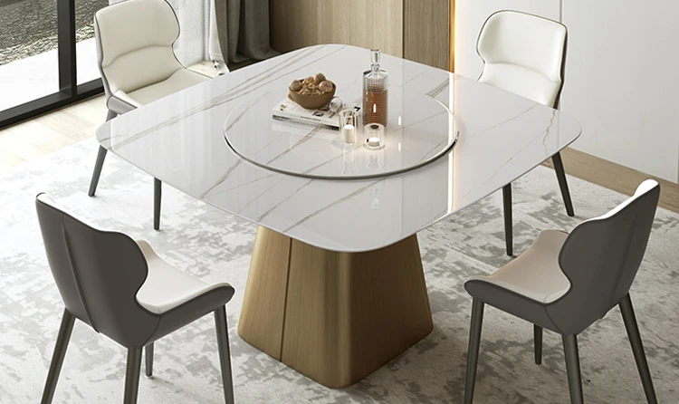 Dining Room Furniture Set Modern Luxury Dining Table Chairs Cheap Price Dining Set