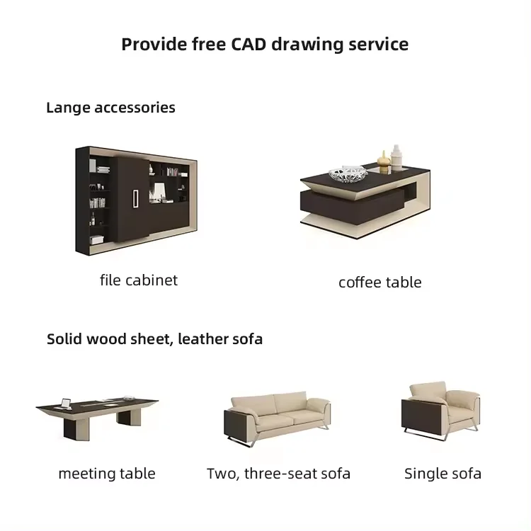 High end home office furniture supplier latest office desk designs executive manager modern luxury office table