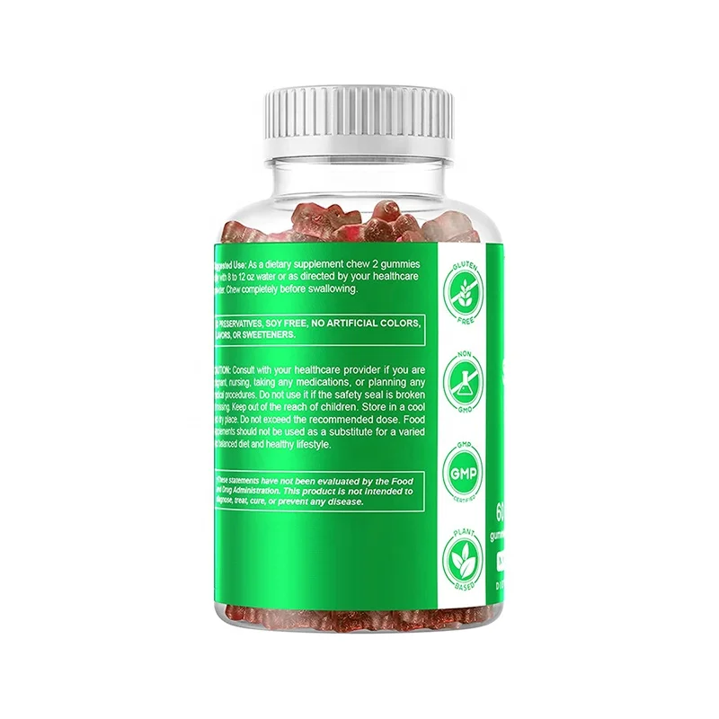 Organic Sea Moss Gummies Contains Irish Sea Moss + Burdock Root + Bladderwrack for Stronger Immune, Healthier Skin