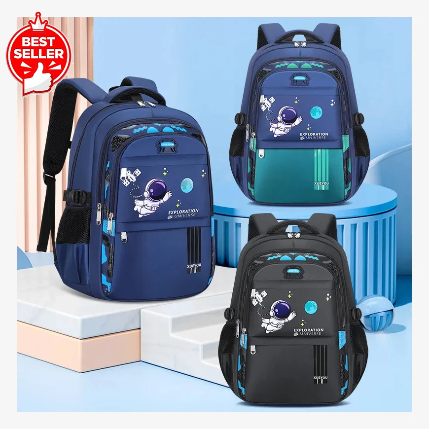2024 Hot Selling  For Primary School High Quality School Bags Large Capacity Waterproof Bag Boys Space School Backpack