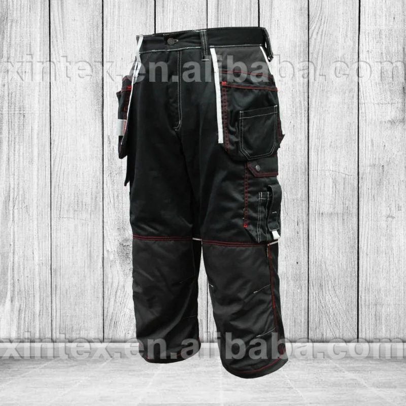 Mens Work Safety Cordura Trousers Kneepad Cargo Pockets Working Pants Workwear work safety clothing Industrial Safety Clothing