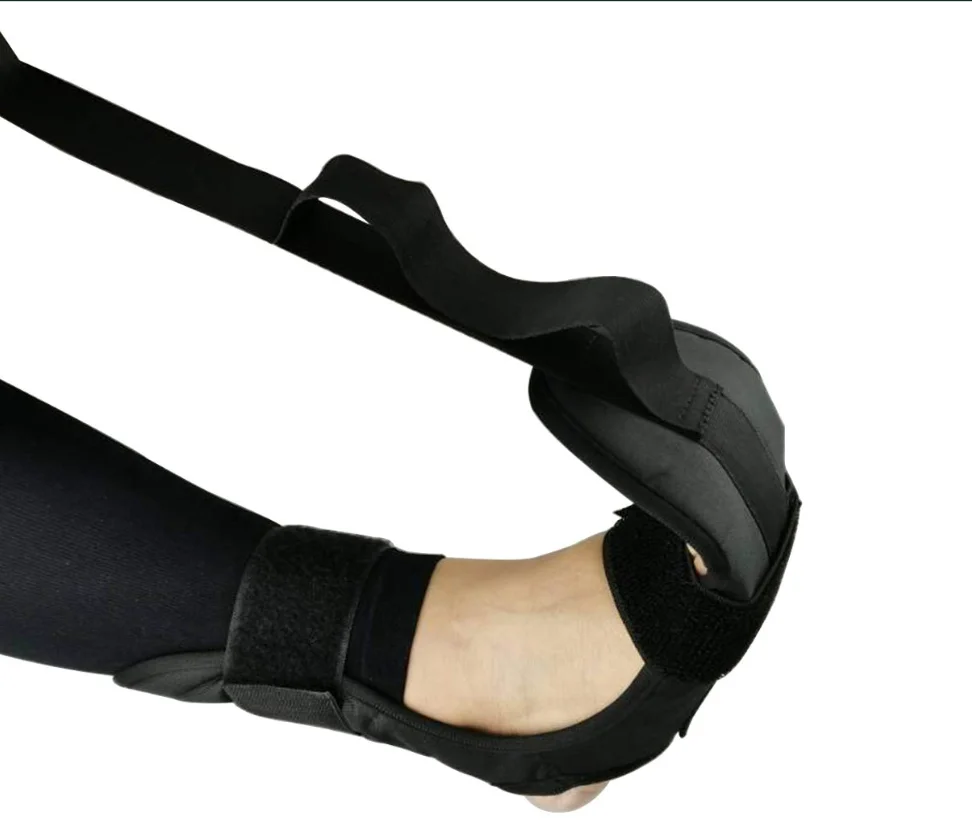 Stock Available Foot Stretching Strap Non-Elastic Stretch Bands Strap for Foot Stretching Strap for Plantar Fasciitis
