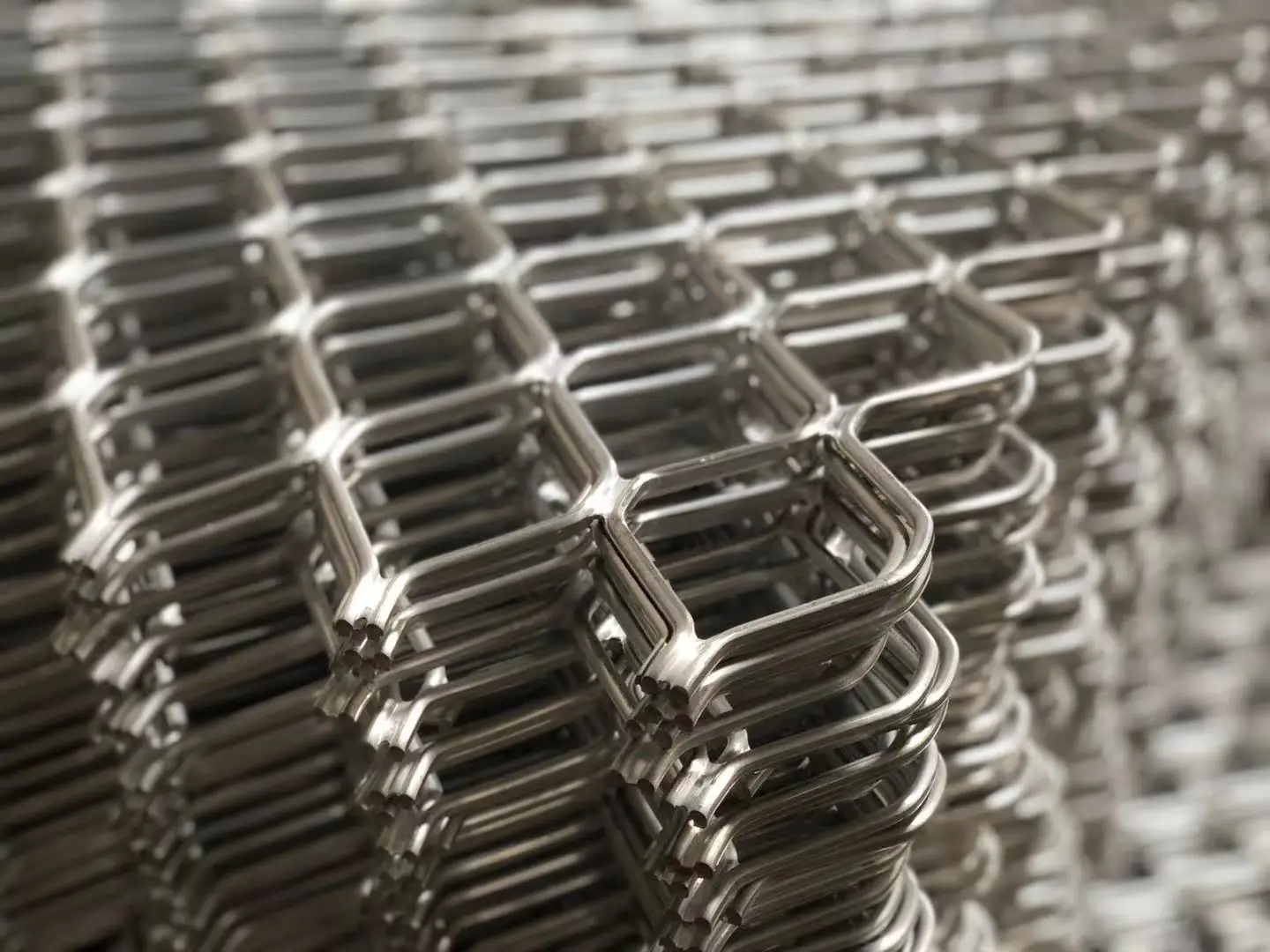 Hotsale High Security Cladding Sheet Diamond Hole Flat Aluminum Expanded Metal Mesh