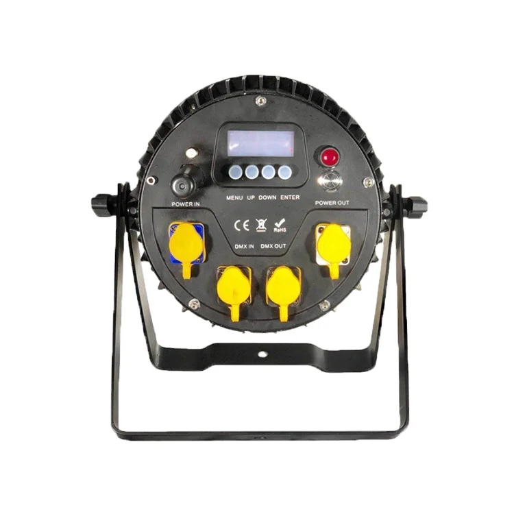 IP65 12*15W led 6in1 RGBWA UV waterproof par light battery powered parcan stage light