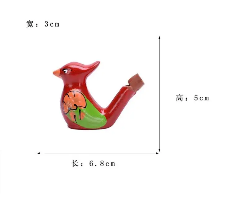 bird whistle cute animal shape kids gifts music water bird whistle