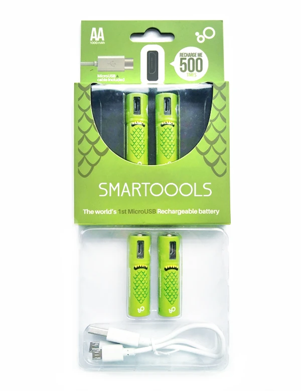 Wholesale Cheap Cost 1000mah 450mah Micro USB Charging Rechargeable AA battery Chargeable AAA Battery 1.2V Customize