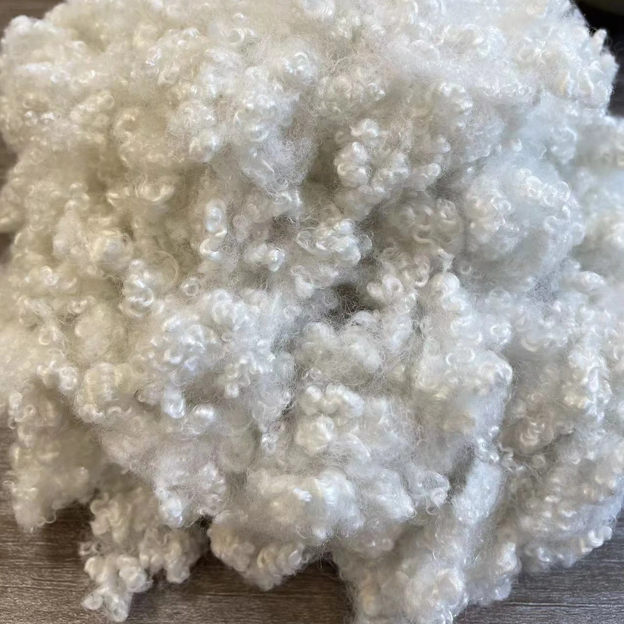hollow conjugated hot selling high quality 3D recycled polyester staple fiber with no fluorescence china