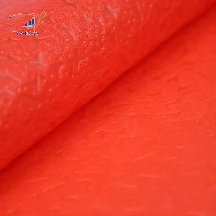 Chicken feet print recycled polypropylene spunbond emboss nonwoven