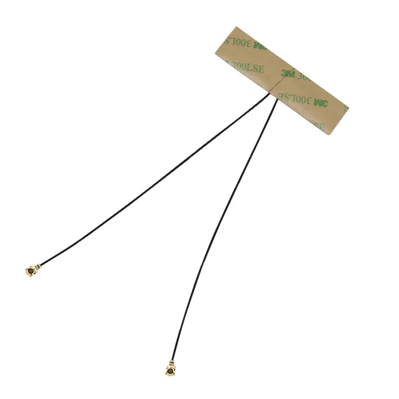 Internal FPC IPEX UFL connector Omni GPS 4G GSM Combo Antenna 1575.42Mhz LTE 8dbi antenna with 2pcs cables