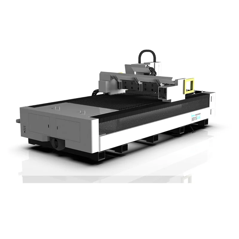 The 6000w laser cutting machine with a marble bed can process all metals