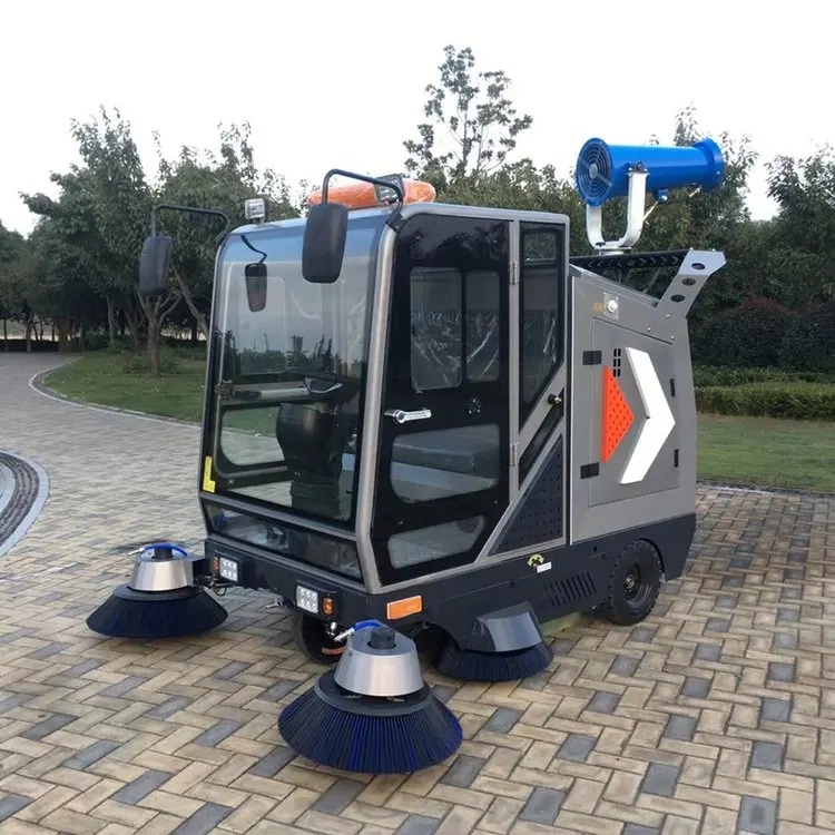 Sweeping plant roads garbage sanitation property fully enclosed multi-functional sweeper