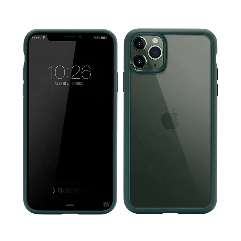 
Universal Reinforced Full-Body Protective Case with TWO layers clear Hard PC Shield +Soft TPU Bumper phone case 