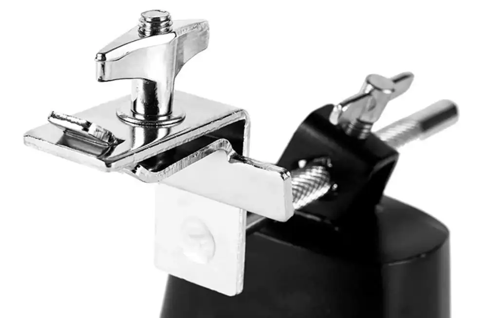 Cowbell Mounting Bracket Bass Drum Cowbell Clamps Holder Extension Clamps Holder for Drum Parts Cowbell