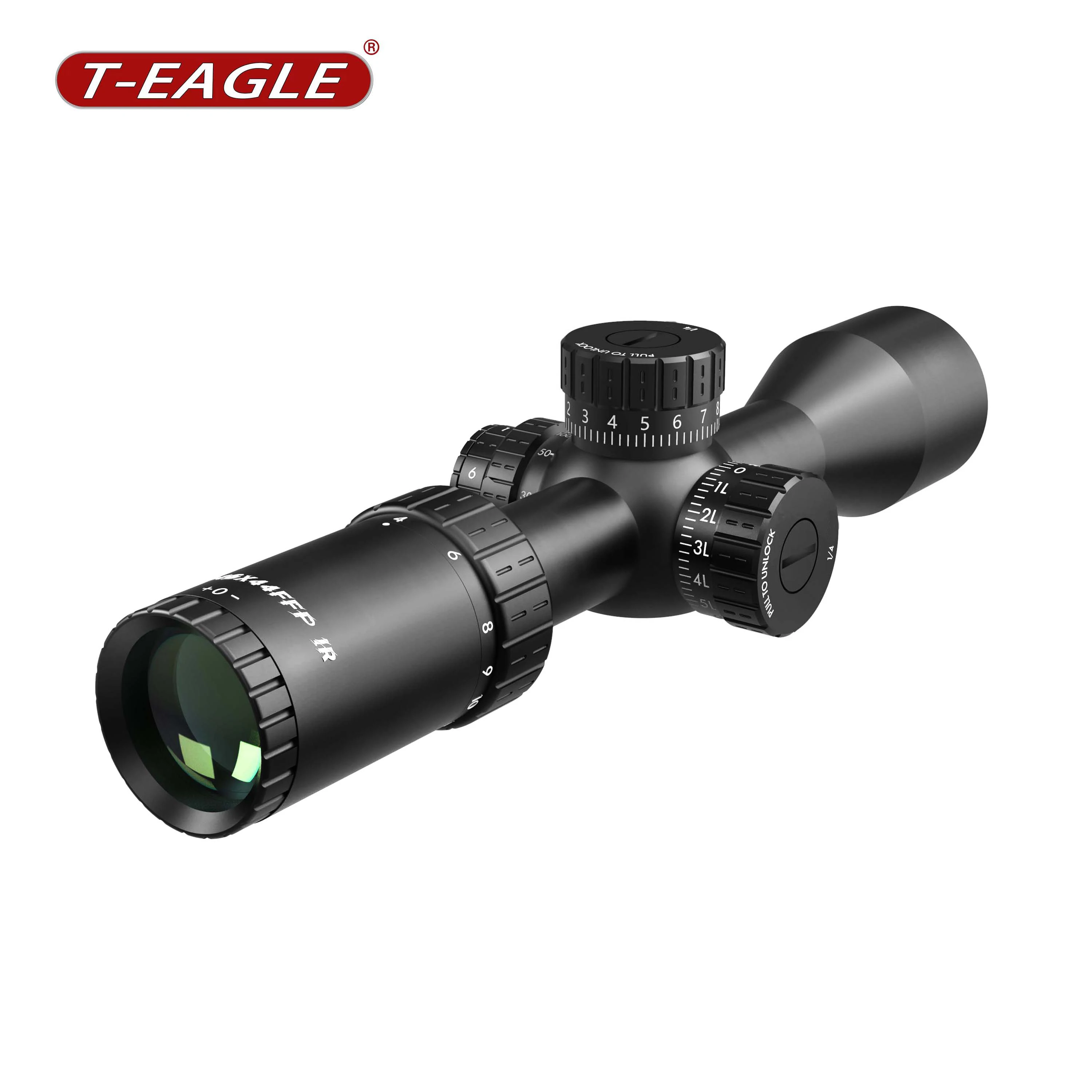 T-EAGLE STS 4-16X44 SF FFP IR High Quality Hunting Scope High Ending Optical System Sight With Illumination Scopes & Accessories