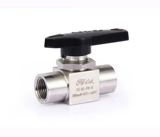 3000PSI High Quality Stainless Steel  1/2NPT Female Instrument Ball Valve