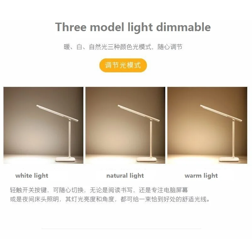 New style led removable desk light magnetic charging table lamp portable light