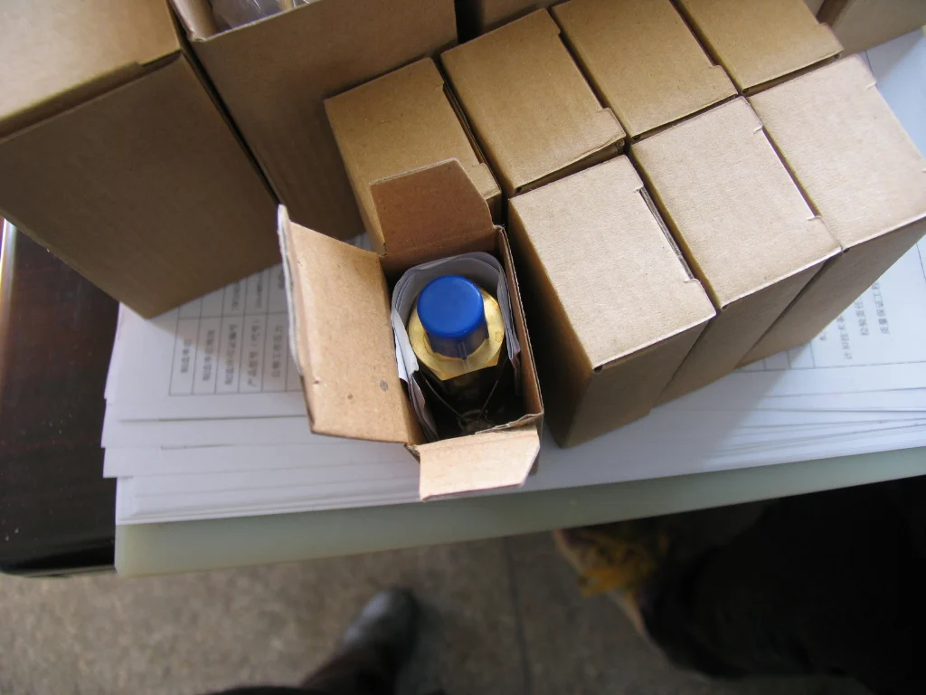 DA-08B2 латунный предохранительный клапан NPT1/4 Feilun для криогенного предохранительного клапана бака Dewar