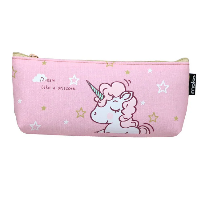 
Factory Cheap Price Simple Pencil Case Creative Canvas Pencil Bag For Students Gift 