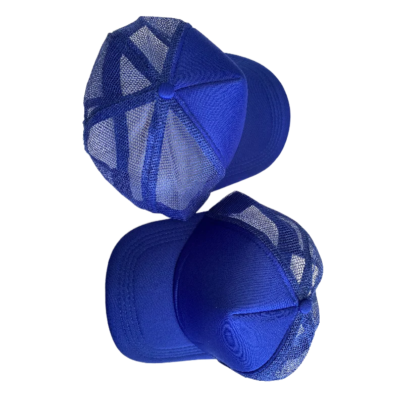 Cheaper price Good quality Blank outdoor sports mesh hat for screen sulibation dtf heat press transfer advertising promotion