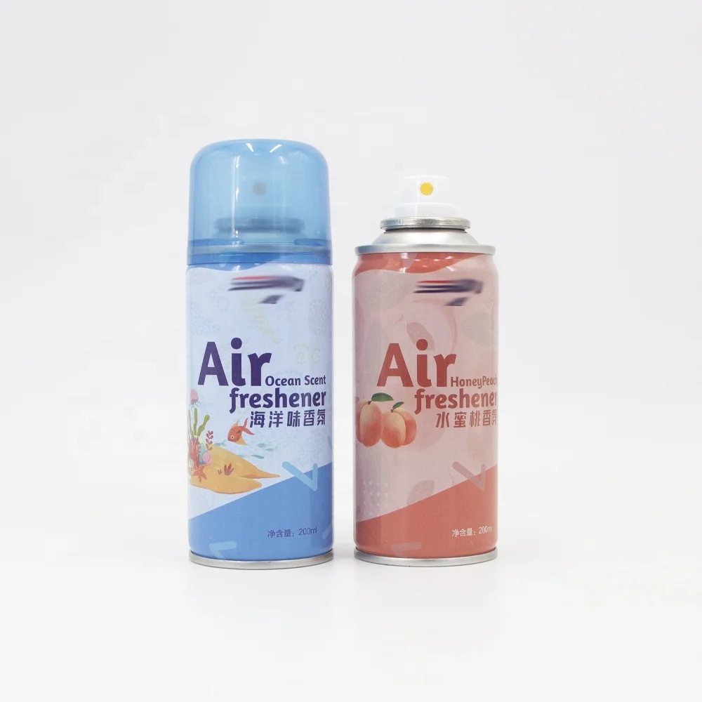 Factory refillable perfume spray bottle air freshener aerosol spray can