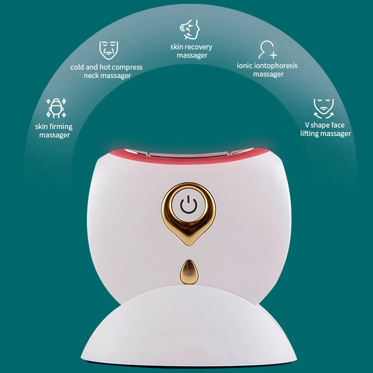 OEM ODM Multifunction EMS Face Lift High Frequency Vibration Neck Beauty Instrument