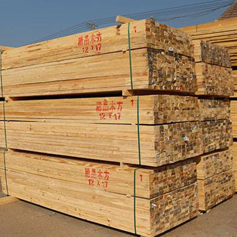 China Low Price Construction Use Make Homes Logs Timber Lumber Wood Pine