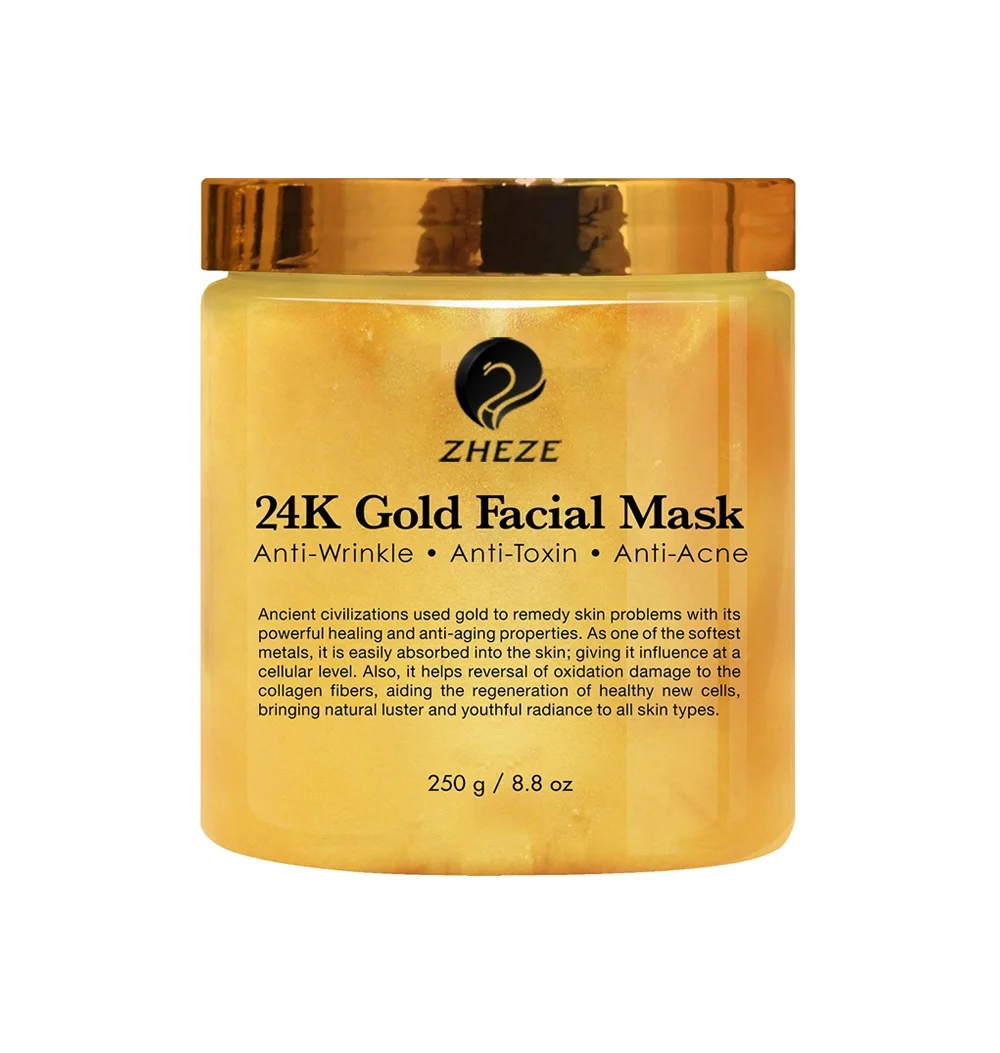 
Buy One Get One Private Label Gold Collagen Crystal Facial Mask 24k Gold Face Mask 