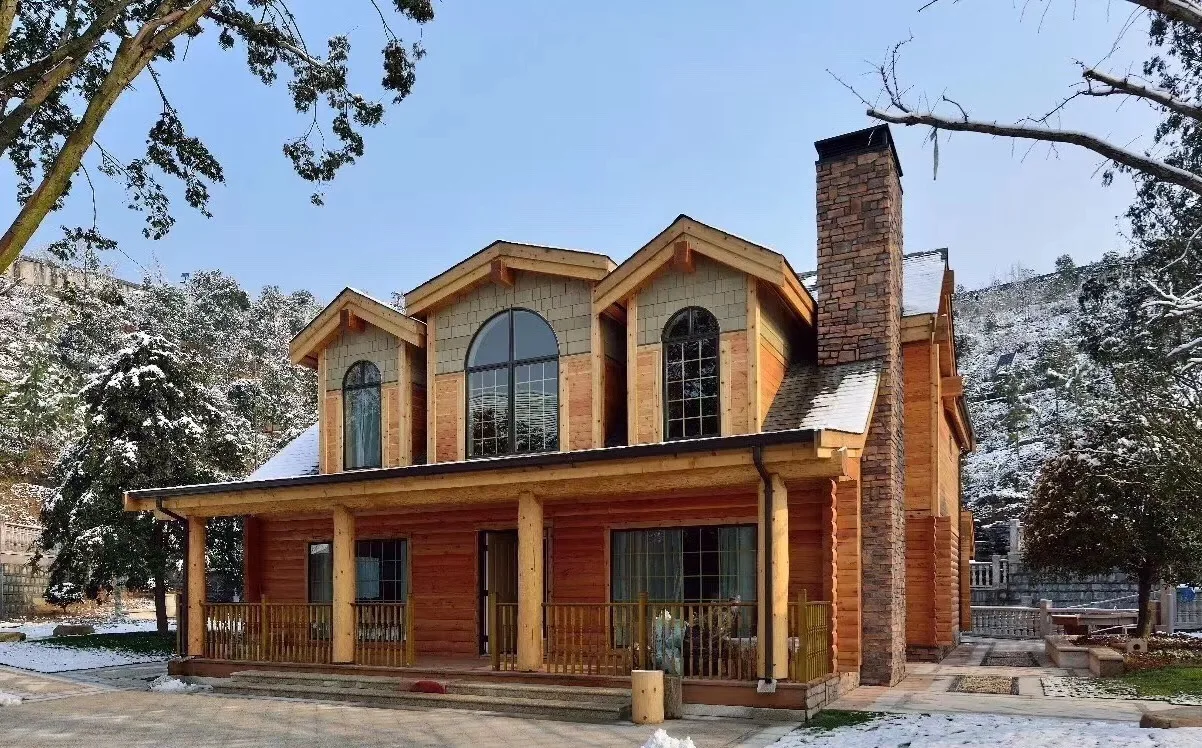 Modern Design Prefabricated Wooden House for Sale for Luxury Villa Real Estate Smart Home