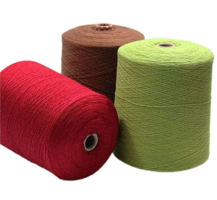 80% Viscose 20% nylon 30s/2 chinese manufacturer selling fancy elasticity knitting yarn core spun yarn style