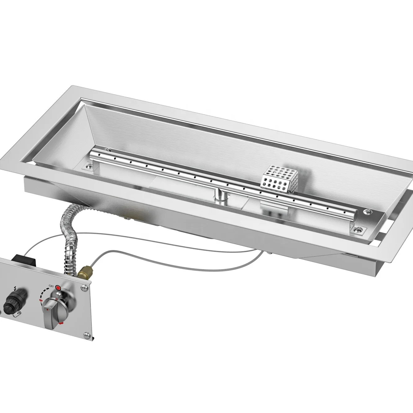 46000 BTU outdoor gas Patio Heater with glass guard