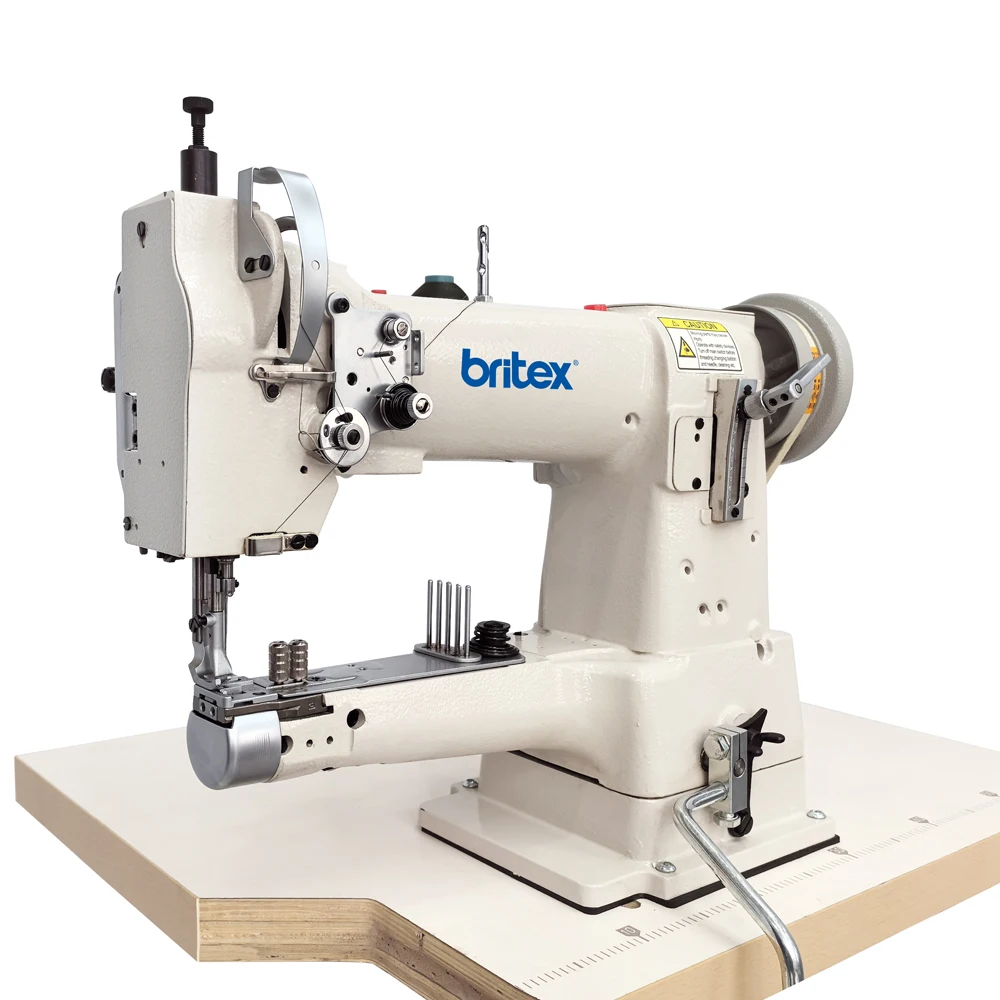 BR-335B промышленная одноигольная Подающая цилиндрическая кровать японская Промышленная швейная машина для обуви